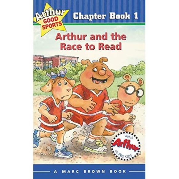 Arthur and the Race to Read: Arthur Good Sports Chapter Book 1 -- Marc Brown - Picture 2 of 3